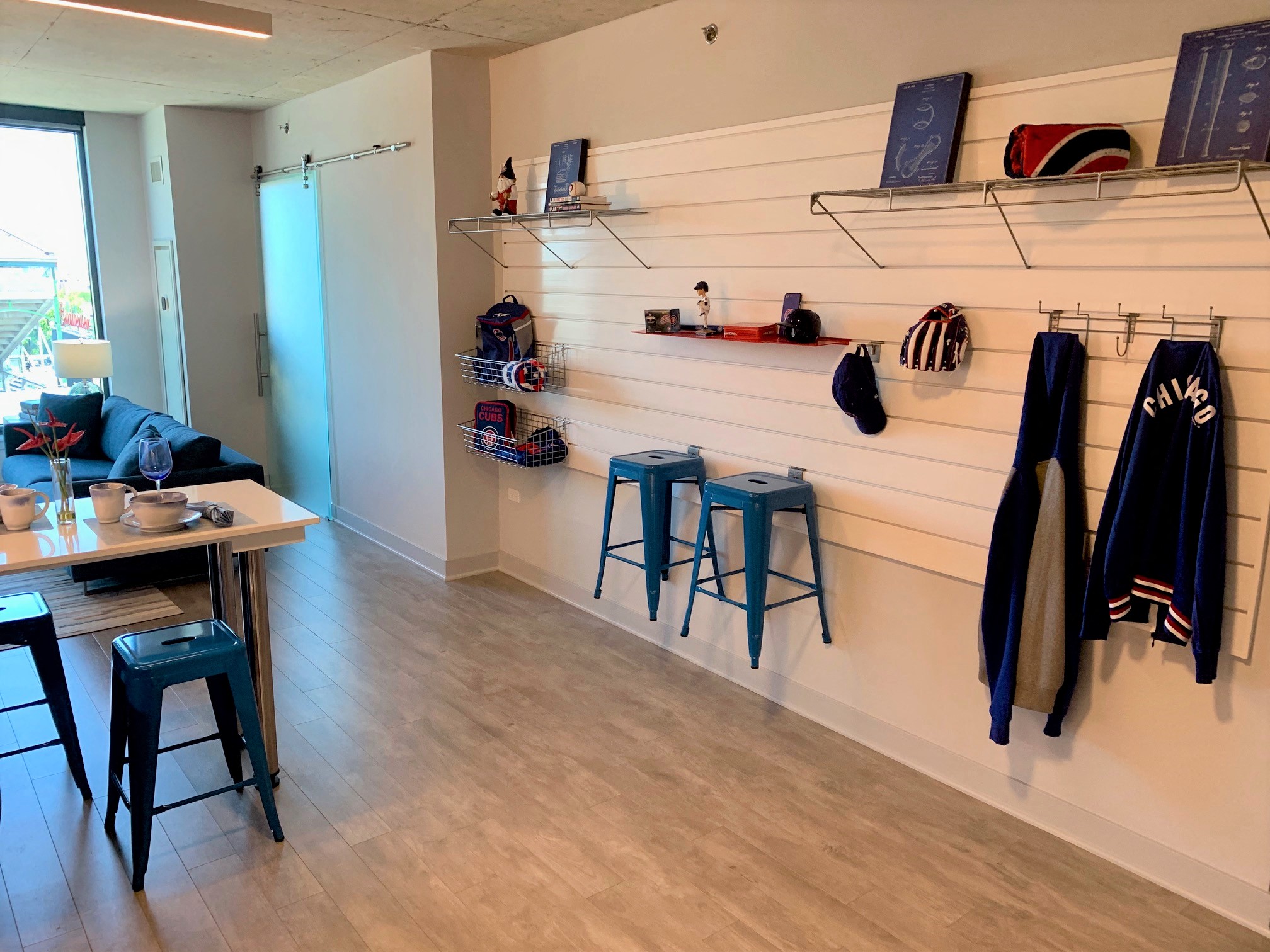 Accessory Wall at Residences at Addison Clark Apartments, Chicago, IL, 60613